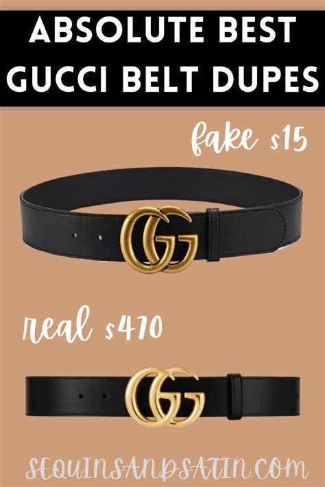 gucci belt dupe on amazon|best faux gucci belt.